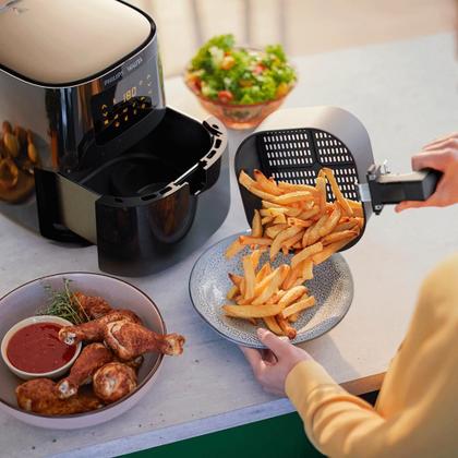 Imagem de Fritadeira Airfryer Digital Philips Walita 4,1l Ri9252 220v Cor Preto