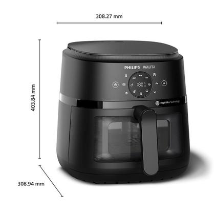Imagem de Fritadeira Airfryer Digital Série 2000 XL Philips 1700W - NA230
