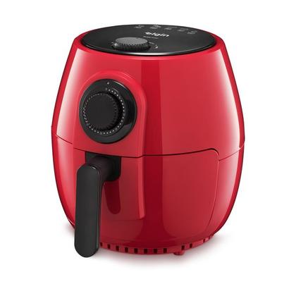 Imagem de Fritadeira Airfryer Elétrica Elgin Quick Fryer Vermelha 110V