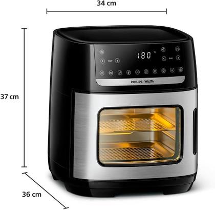Imagem de Fritadeira Airfryer Forno Philips Walita, Série 5000, 2 Anos