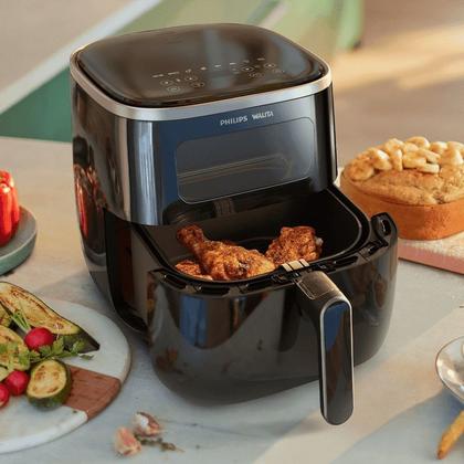 Imagem de Fritadeira Airfryer Philips Walita 5,6L C/ Visor - 1700W