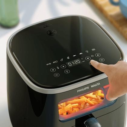 Imagem de Fritadeira Airfryer Philips Walita 5,6L com Visor - 1700W