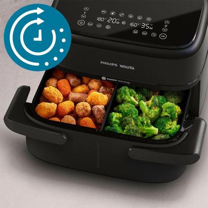 Imagem de Fritadeira Airfryer Série 1000 Duplo Cesto 7,1L Philips