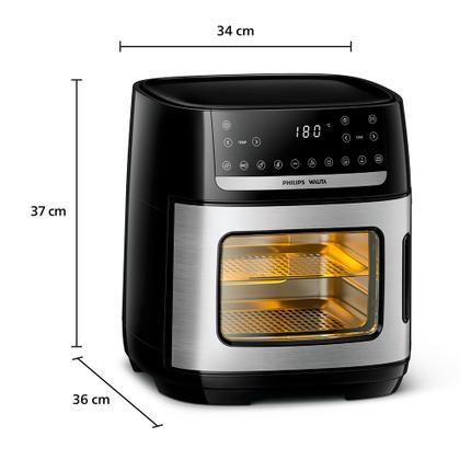 Imagem de Fritadeira Airfryer Série 5000 AI551/09 Phillips Walita Preto 12L 1600w 110v