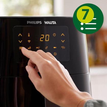 Imagem de Fritadeira Airfryer Xl Conectada Philips Walita Preta Ri9280