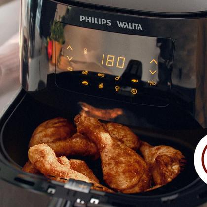 Imagem de Fritadeira Airfryer XL Digital Philips Walita Preta - RI9270