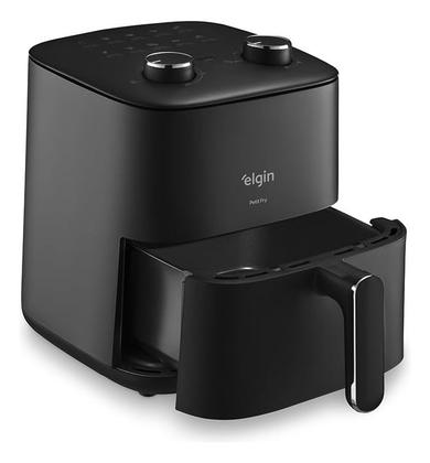Imagem de Fritadeira De Ar Petit Fry Elétrica 3.7l Preta Elgin Cor Preto