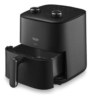 Imagem de Fritadeira De Ar Petit Fry Elétrica 3.7l Preta Elgin Cor Preto
