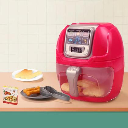 Imagem de Fritadeira De Brinquedo Cozinha Infantil Com Timer Luz Som