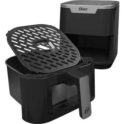 Imagem de Fritadeira Digital Touch Oster 4,5L com Visor Transparente OFRT920 Preta 220V