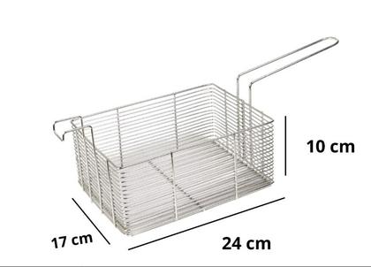 Imagem de Fritadeira elétrica 14 litros comercial aço inoxidável 