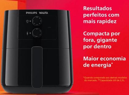 Imagem de Fritadeira Eletrica Air Fryer 1400W Walita 4L Preto 220V