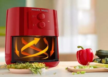 Imagem de Fritadeira Eletrica Air Fryer 1400W Walita 4L Vermelha 220V