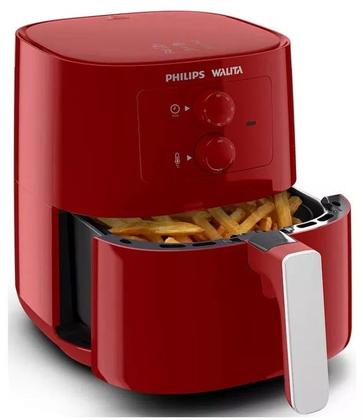 Imagem de Fritadeira Eletrica Air Fryer 1400W Walita 4L Vermelha 220V