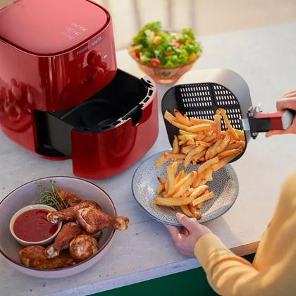 Imagem de Fritadeira Eletrica Air Fryer 1400W Walita 4L Vermelha 220V