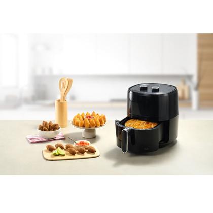 Imagem de Fritadeira Elétrica Air Fryer Elgin Space 5 5l 1700w Preto