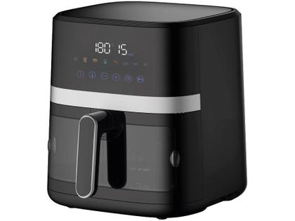 Imagem de Fritadeira Elétrica Air Fryer Gaabor Lume Touch Visor Digital sem Óleo 5.5L 220V 1500W Preto - AF65T-BK01A