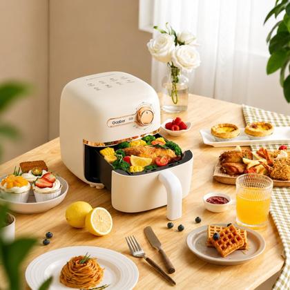 Imagem de Fritadeira Elétrica Air Fryer Gaabor Pocket 1,4L 900W 220V Branca