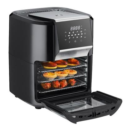 Imagem de Fritadeira Elétrica Air Fryer Multifuncional Hq 12 Litros 1700w Preto Ra 015 - 220v