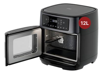 Imagem de Fritadeira Elétrica Air Fryer Oven Black INOX WAP WAOD2 12 Litros 4 em 1 Porta com Abertura Lateral e Removível 1800W