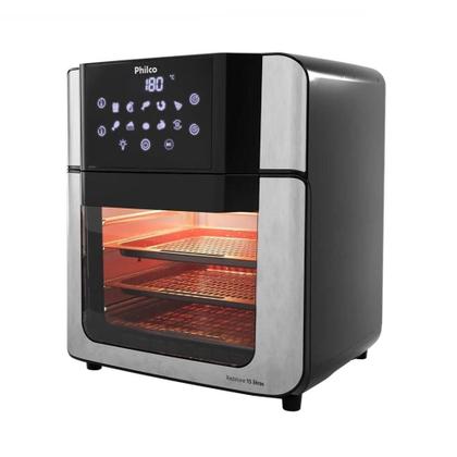 Imagem de Fritadeira Elétrica Air Fryer Philco PAF15A Preta/Inox 220V