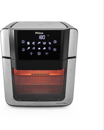 Imagem de Fritadeira Elétrica Air Fryer Philco PAF15A Preta/Inox 220V