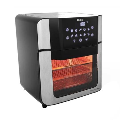 Imagem de Fritadeira Elétrica Air Fryer Philco PAF15A Preta/Inox 220V