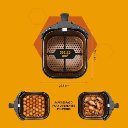 Imagem de Fritadeira Elétrica Air Fryer Philco Paf55a 5,5 L 1500w 110v