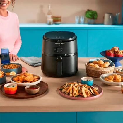 Imagem de Fritadeira Elétrica Air Fryer Philips Walita Série 1000 6,2L 1700W