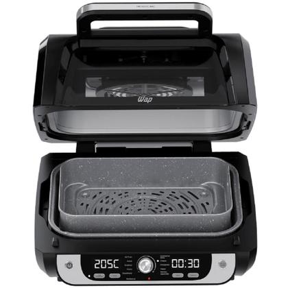 Imagem de Fritadeira elétrica Air Fryer WAP Barbercue Digital Prosdócimo, 1700W,10 Litros, Tampa de Vidro, 220V Preta