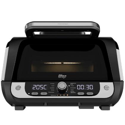 Imagem de Fritadeira elétrica Air Fryer WAP Barbercue Digital Prosdócimo, 1700W,10 Litros, Tampa de Vidro, 220V Preta
