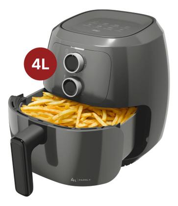 Imagem de Fritadeira Elétrica Air Fryer WAP WAFF2-C Family 4 Litros Antiaderente Cinza