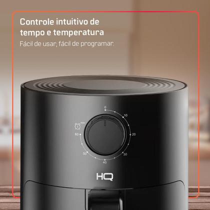 Imagem de Fritadeira Elétrica AirFryer HQ 2,8 litros Preta HQ-AF2.8LMG