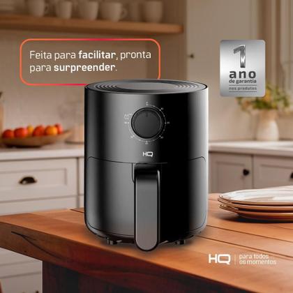 Imagem de Fritadeira Elétrica AirFryer HQ 2,8 litros Preta HQ-AF2.8LMG