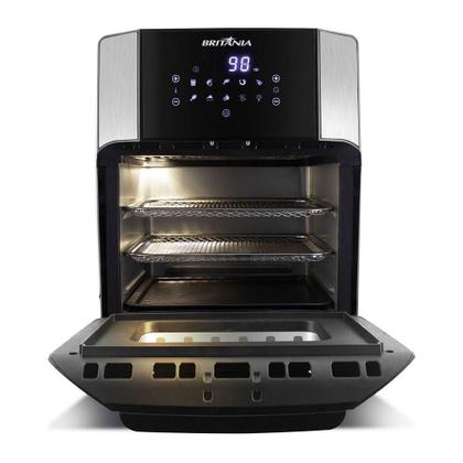 Imagem de Fritadeira Elétrica Britânia Air Fry Oven 12 Litros Preto 220V BFR2100P 063802064