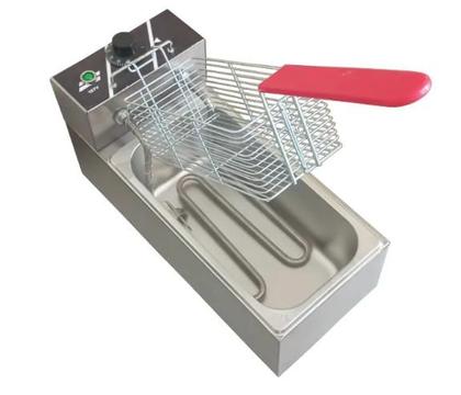 Imagem de Fritadeira Elétrica Com Tampa FES03 1 Cuba 3L 220v Linha profissional Fast Máquina