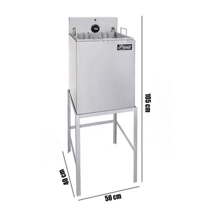Imagem de Fritadeira Elétrica Industrial Com Filtro de Água e Cavalete 220V FEQC Fire