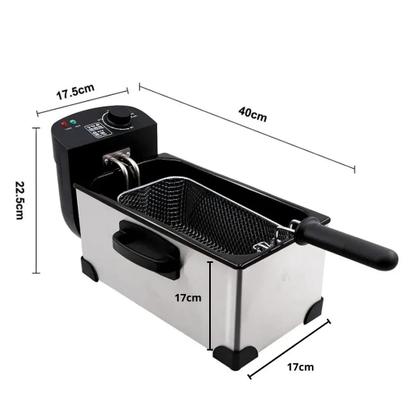 Imagem de Fritadeira Elétrica Óleo Gourmet Profissional 3L 220 Volts