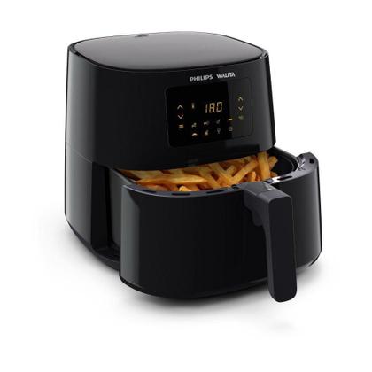 Imagem de Fritadeira Elétrica Philips Walita Digital Essential XL 6,2L Preta 220V RI9270/90