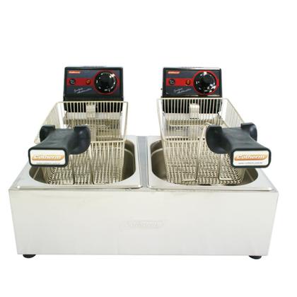 Imagem de Fritadeira Elétrica Profissional 2 Cubas 5 Litros Frita Fácil Cotherm