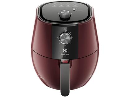 Imagem de Fritadeira Elétrica sem Óleo/Air Fryer Electrolux - Efficient por Rita Lobo EAF31 Dark Red com Timer