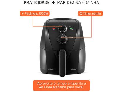 Imagem de Fritadeira Elétrica sem Óleo/Air Fryer Mondial