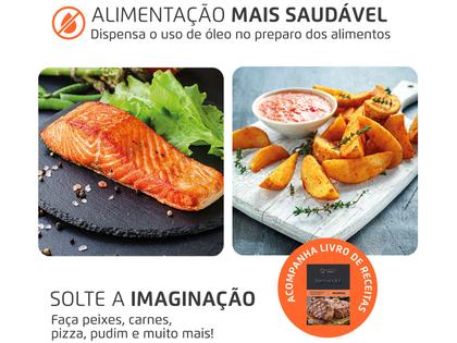 Imagem de Fritadeira Elétrica sem Óleo/Air Fryer Mondial Forno Oven AFON-12L-BI Preta 12L