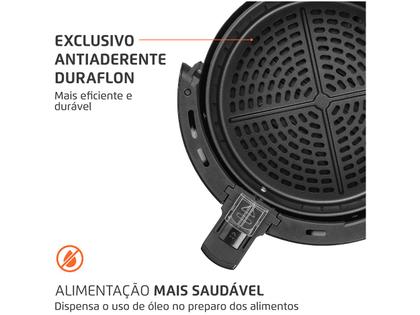 Imagem de Fritadeira Elétrica sem Óleo/Air Fryer Mondial Pratic AF-35-BF Preta 3,5L com Timer