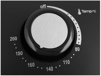 Imagem de Fritadeira Elétrica sem Óleo/Air Fryer Mondial Pratic AF-35-BF Preta 3,5L com Timer