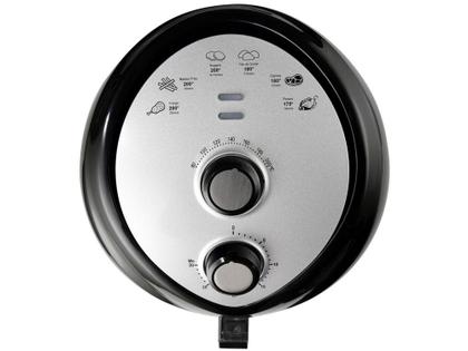 Fritadeira Elétrica sem Óleo/Air Fryer Nell Fit - Preto 3,2L com Timer Imagem de Fritadeira Elétrica sem Óleo/Air Fryer Nell Fit - Preto 3,2L com Timer