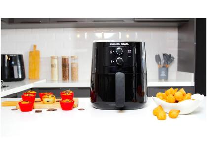 Imagem de Fritadeira Elétrica sem Óleo/Air Fryer Philips - Walita Spectre Série 3000 Grill Edition Preta 4,1L