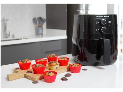 Imagem de Fritadeira Elétrica sem Óleo/Air Fryer Philips - Walita Spectre Série 3000 Grill Edition Preta 4,1L