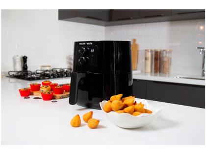Imagem de Fritadeira Elétrica sem Óleo/Air Fryer Philips - Walita Spectre Série 3000 Grill Edition Preta 4,1L