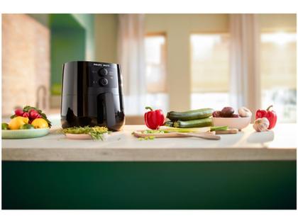 Imagem de Fritadeira Elétrica sem Óleo/Air Fryer Philips - Walita Spectre Série 3000 Grill Edition Preta 4,1L